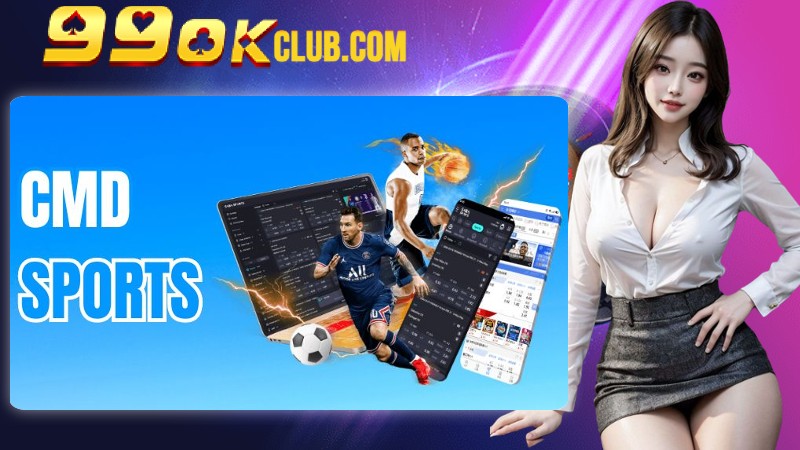 Sảnh CMD Sports với đa dạng nội dung giải trí chất lượng